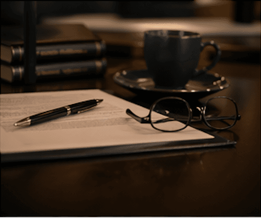 Preparazione e firma di documento legale